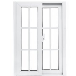 24 in. x 36  in. Aluminum  Single Glider Windows Carisol-AGW24-36